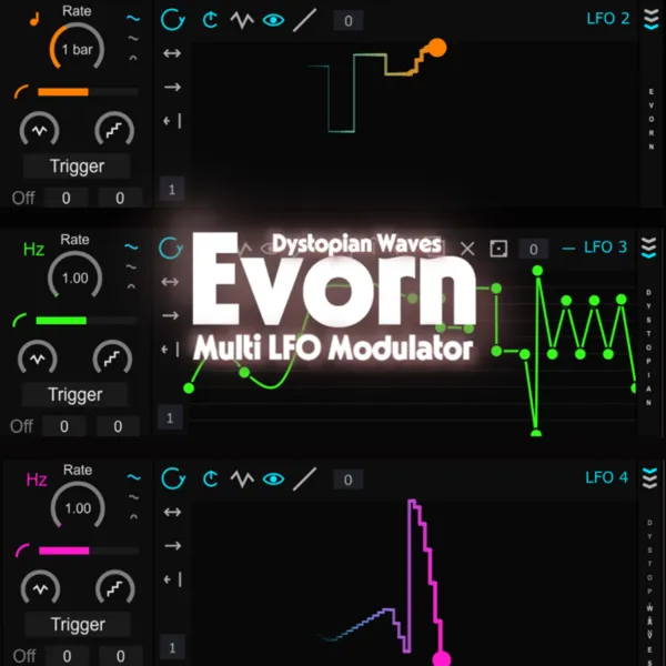 Evorn - Multi LFO Modulator Max for Live Device