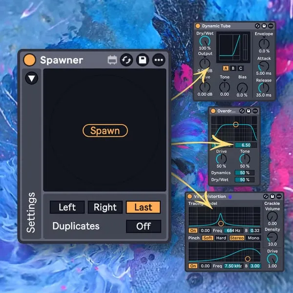 Spawner - Max For Live Device (Live 12.3+)