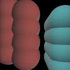 Multiple-meshes, Max MSP Jitter patch