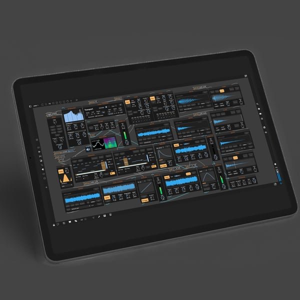 Evolving Soundscape MaxMSP Patch (Tesserae #01)