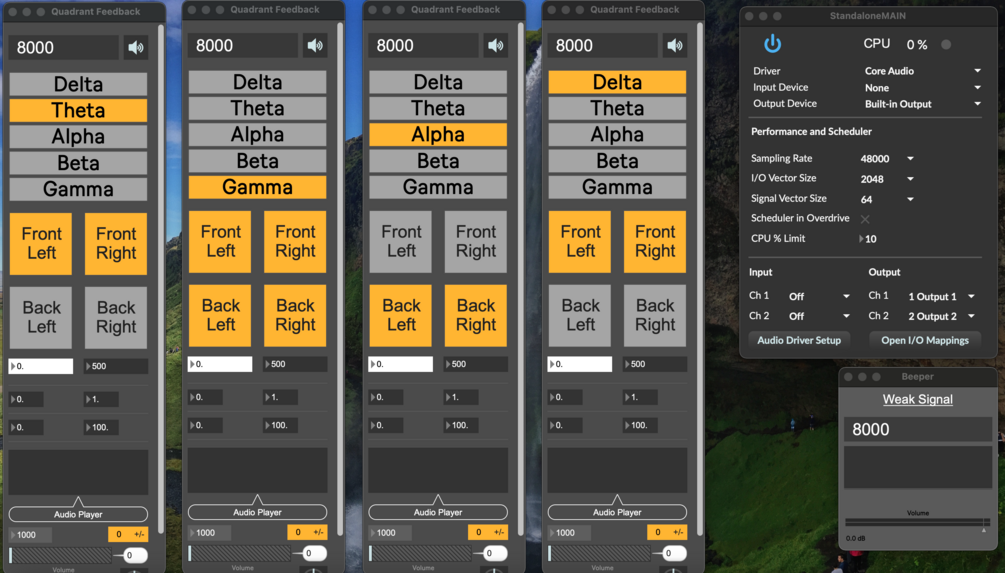 Quadrant Feedback + Beeper