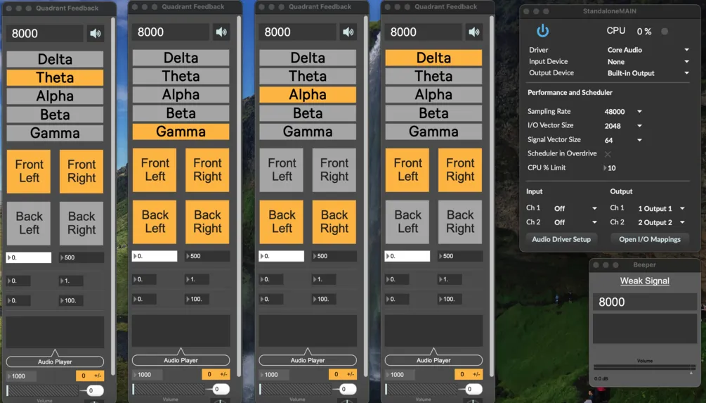 Quadrant Feedback + Beeper