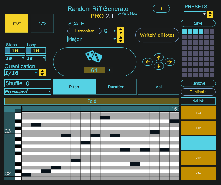 Random Riff Generator Pro 2.1