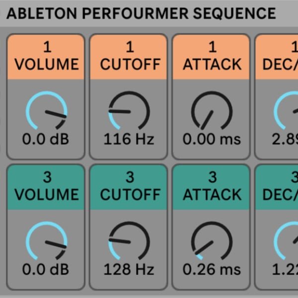 Perfourmer-Inspired Ableton Sequencer
